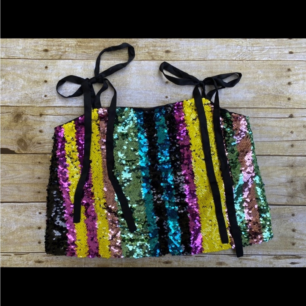 Zara sequence top in XS - Picture 4 of 4